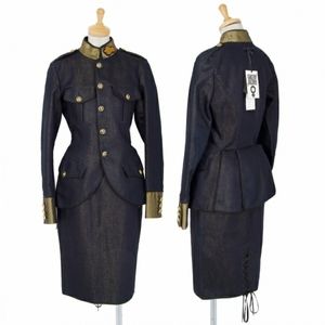GAULTIER2 DENIM SKIRT